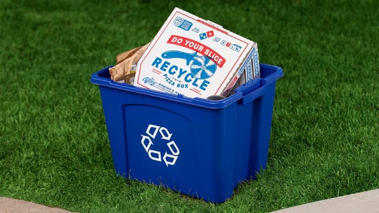 Domino’s Finally Settles Argument of Whether or Not You Can Recycle Pizza Boxes
