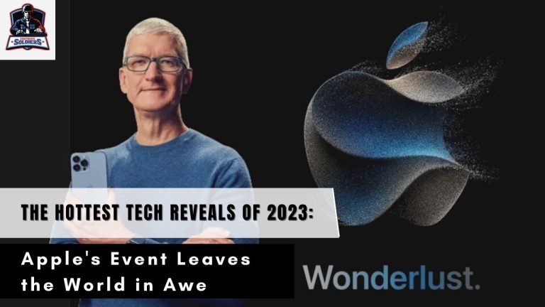 Wonder, Lust and Tech: Apple’s 2023 Event – A Sneak Peek into the future of Innovation.