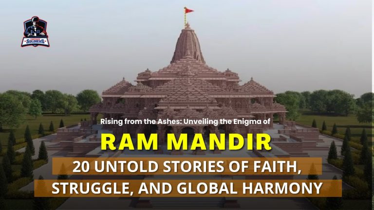 Title: “Rising from the Ashes: Unveiling the Enigma of Ram Mandir – 20 Untold Stories of Faith, Struggle, and Global Harmony”