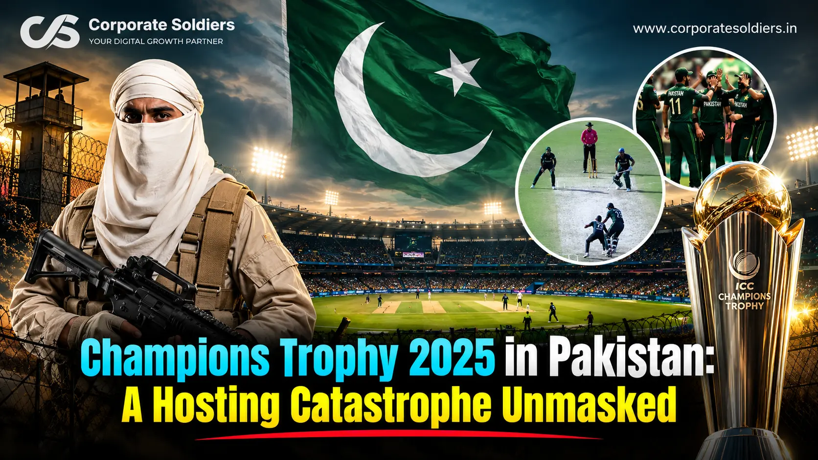 Champions Trophy 2025 in Pakistan A Hosting Catastrophe Unmasked