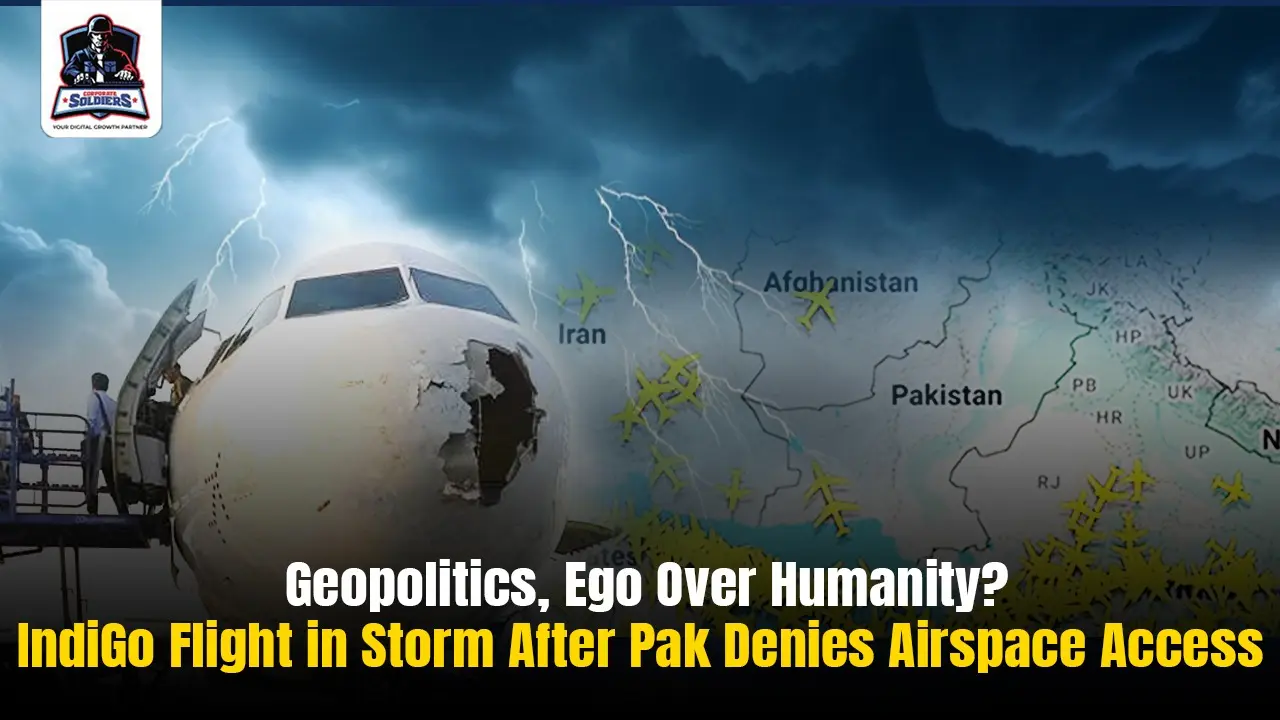 Geopolitics, Ego Over Humanity? IndiGo Flight in Storm After Pak Denies Airspace Access