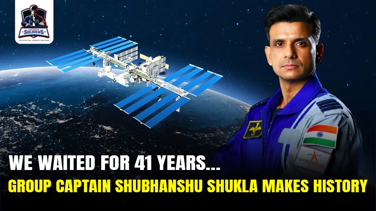 Group Captain Shubhanshu Shukla Makes History