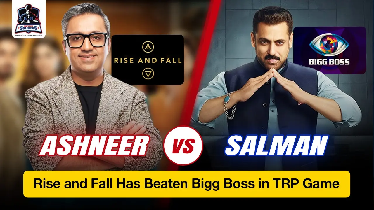 Ashneer vs Salman? Rise and Fall Has Beaten Bigg Boss in The TRP Game