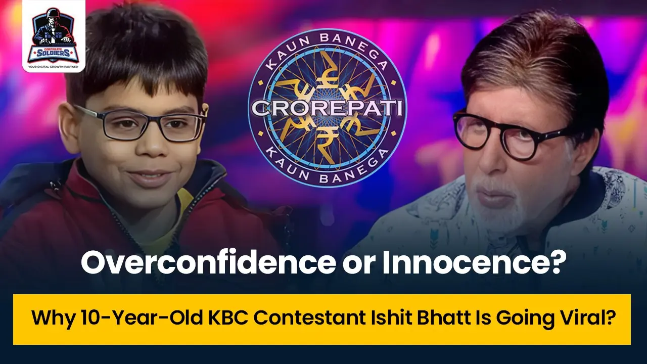 Overconfidence or Innocence? Why 10-Year-Old KBC Contestant Ishit Bhatt Is Going Viral?