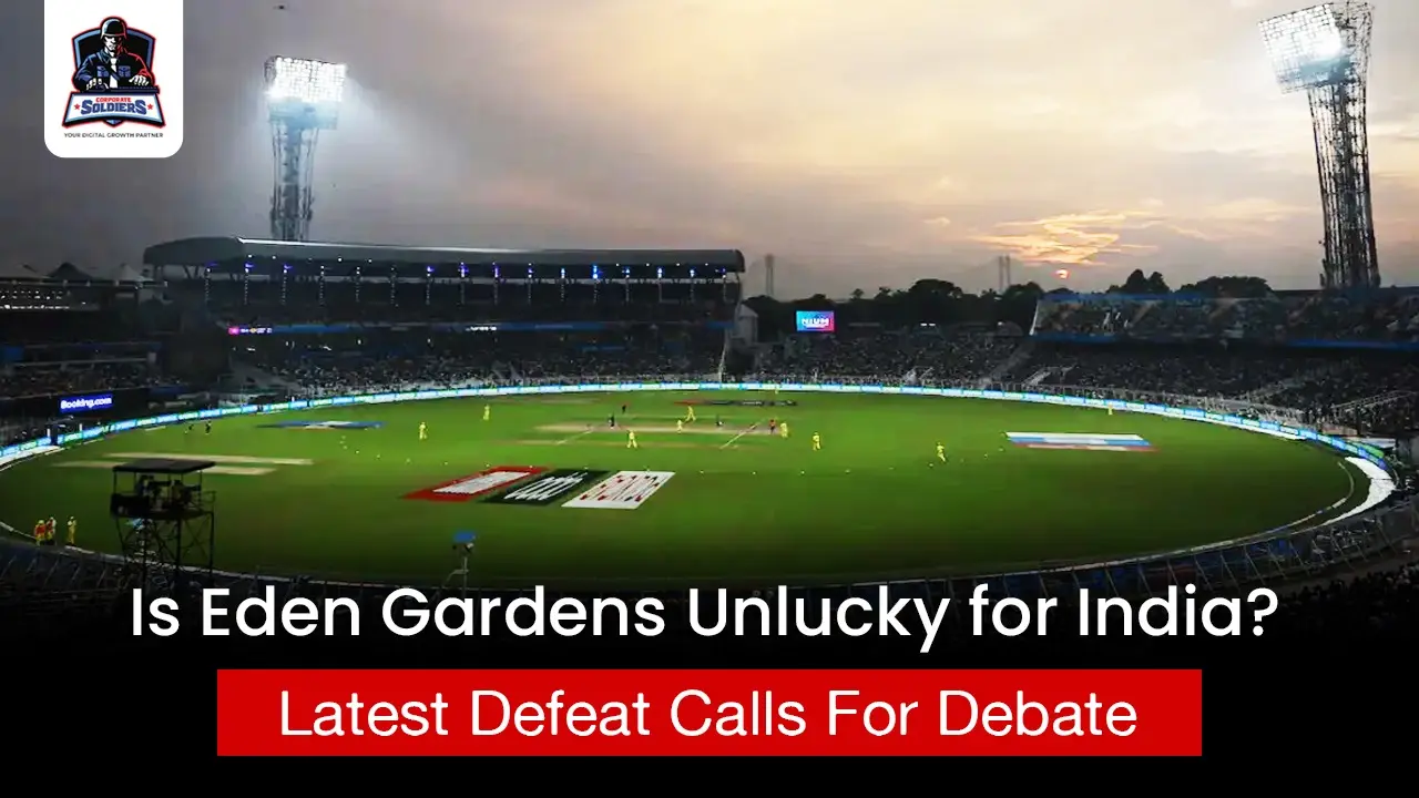 Is Eden Gardens Unlucky for India? Latest Defeat Calls For Debate