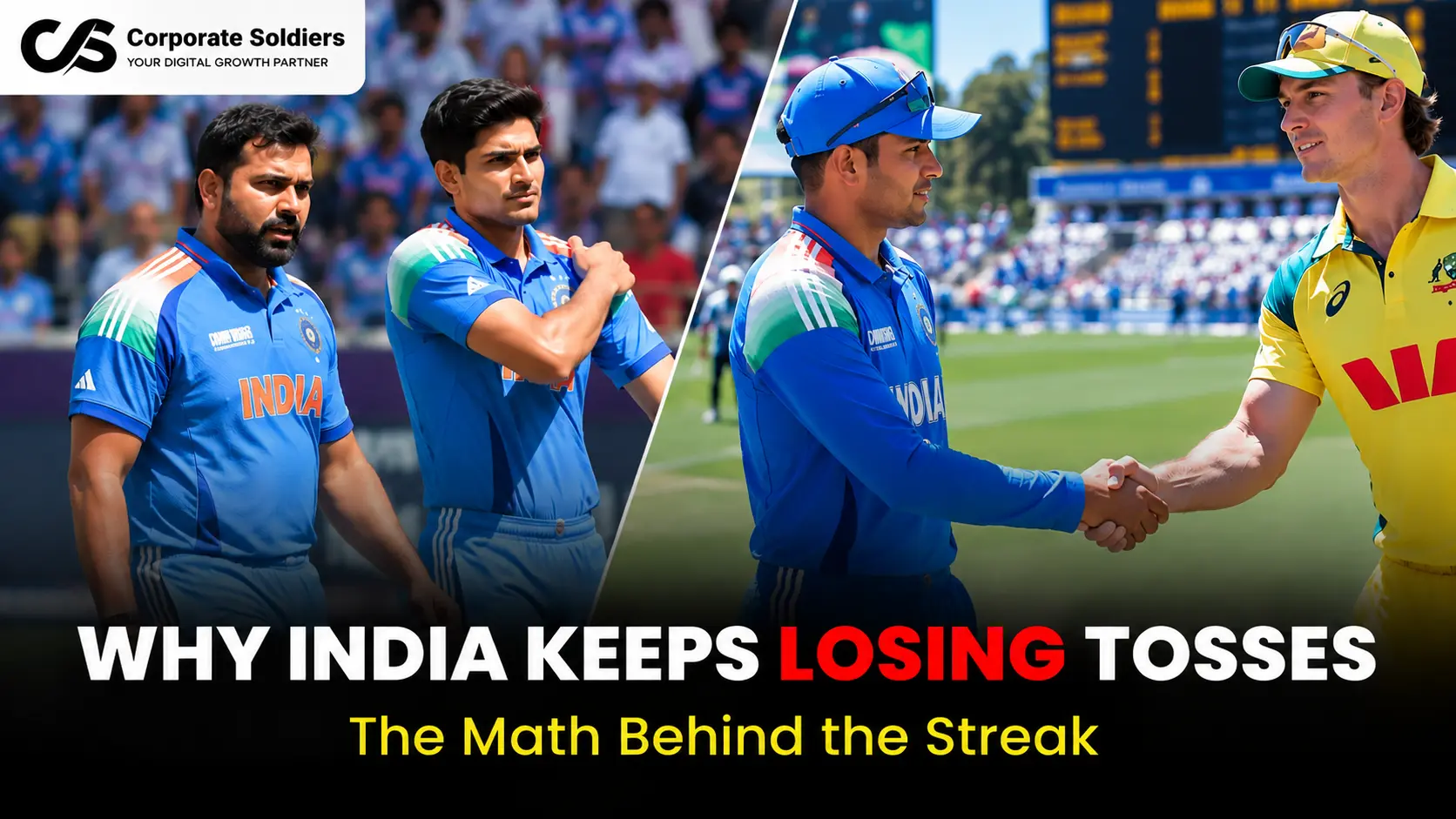Why India Keeps Losing ODI Tosses: The Probability Trap, The Moving Average Curse, and The Science of Breaking Streaks
