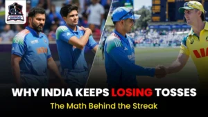 Why India Keeps Losing ODI Tosses: The Probability Trap, The Moving Average Curse, and The Science of Breaking Streaks
