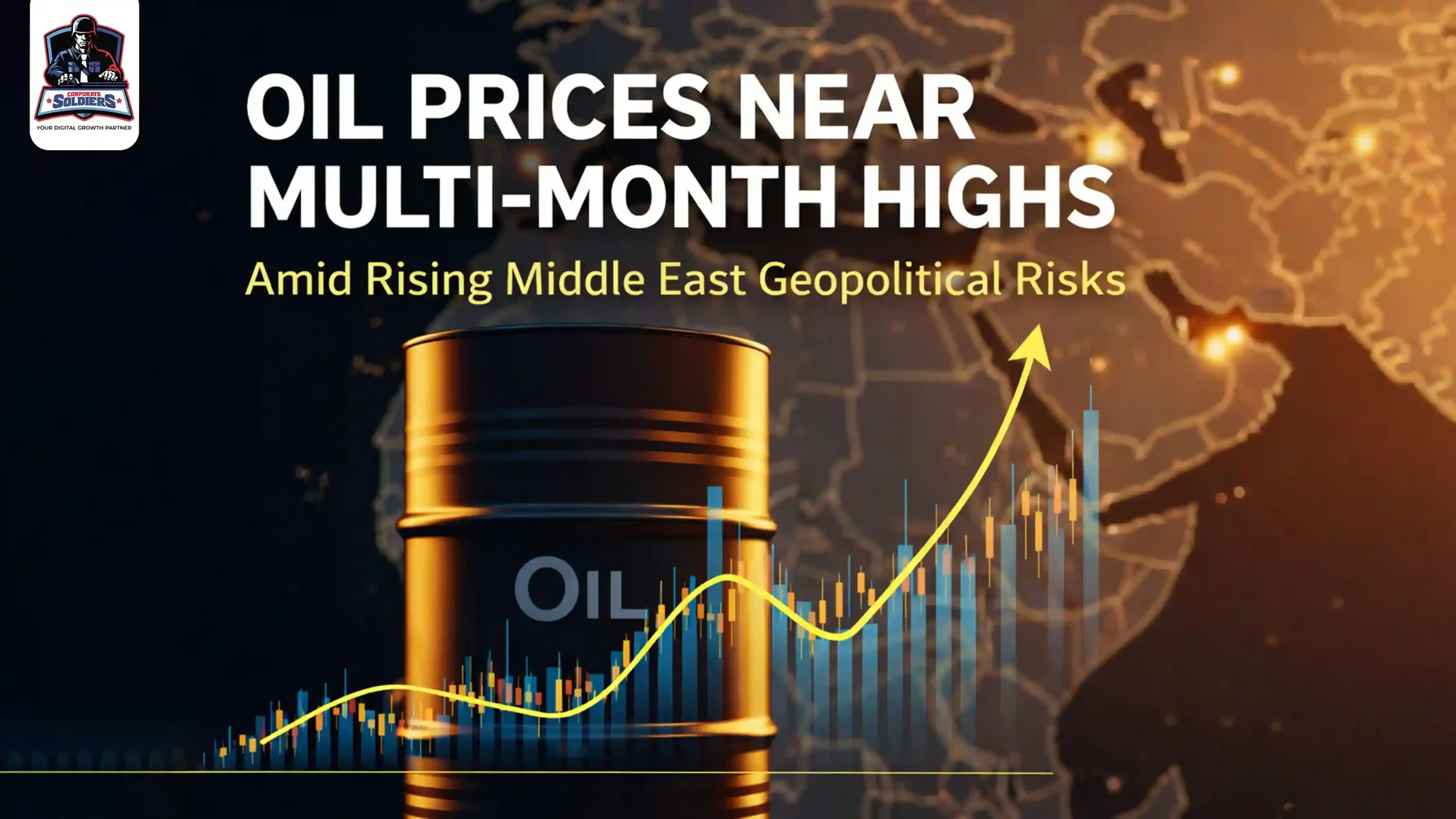 Oil Prices Remain Near Multi-Month Highs Amid Middle East Geopolitical Risk