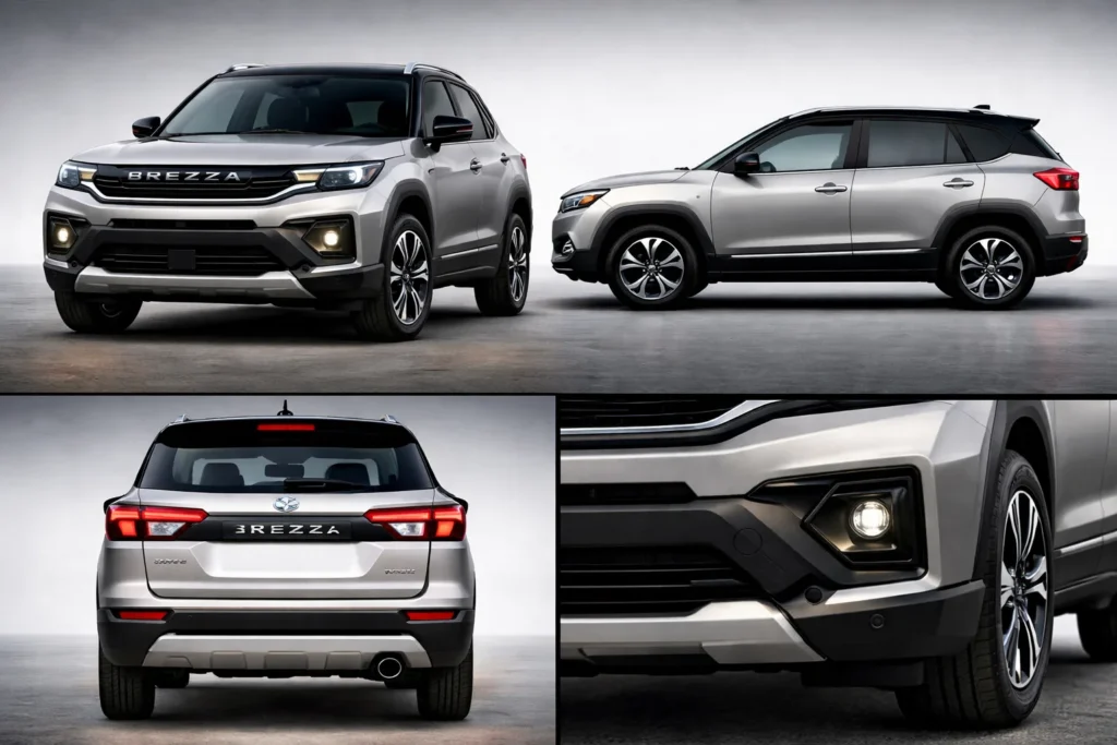 Maruti Suzuki Brezza 2026 Facelift all angels