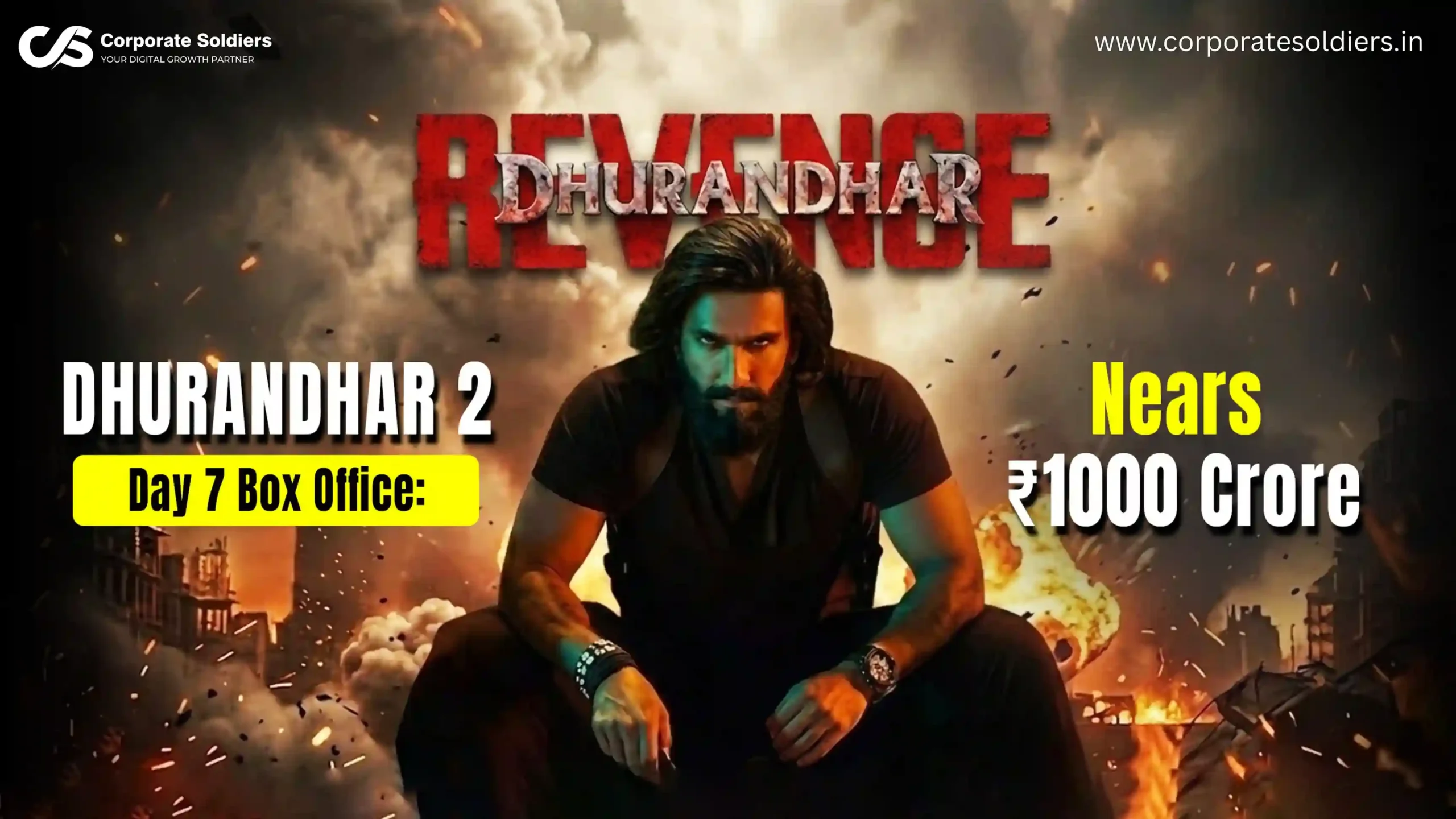 Dhurandhar 2 Day 7 Box Office Nears ₹1000 Crore
