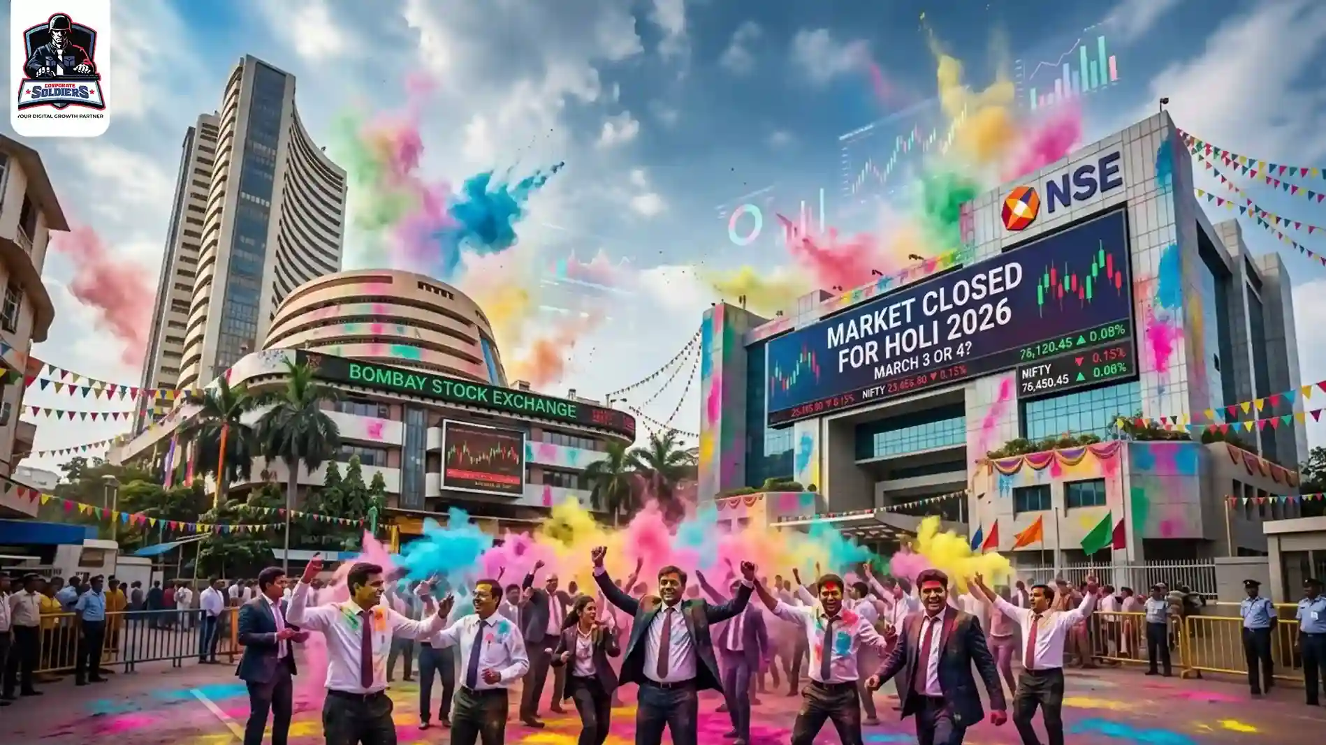 Holi 2026 Stock Market Shock NSE & BSE Closed on March 3 or 4_11zon
