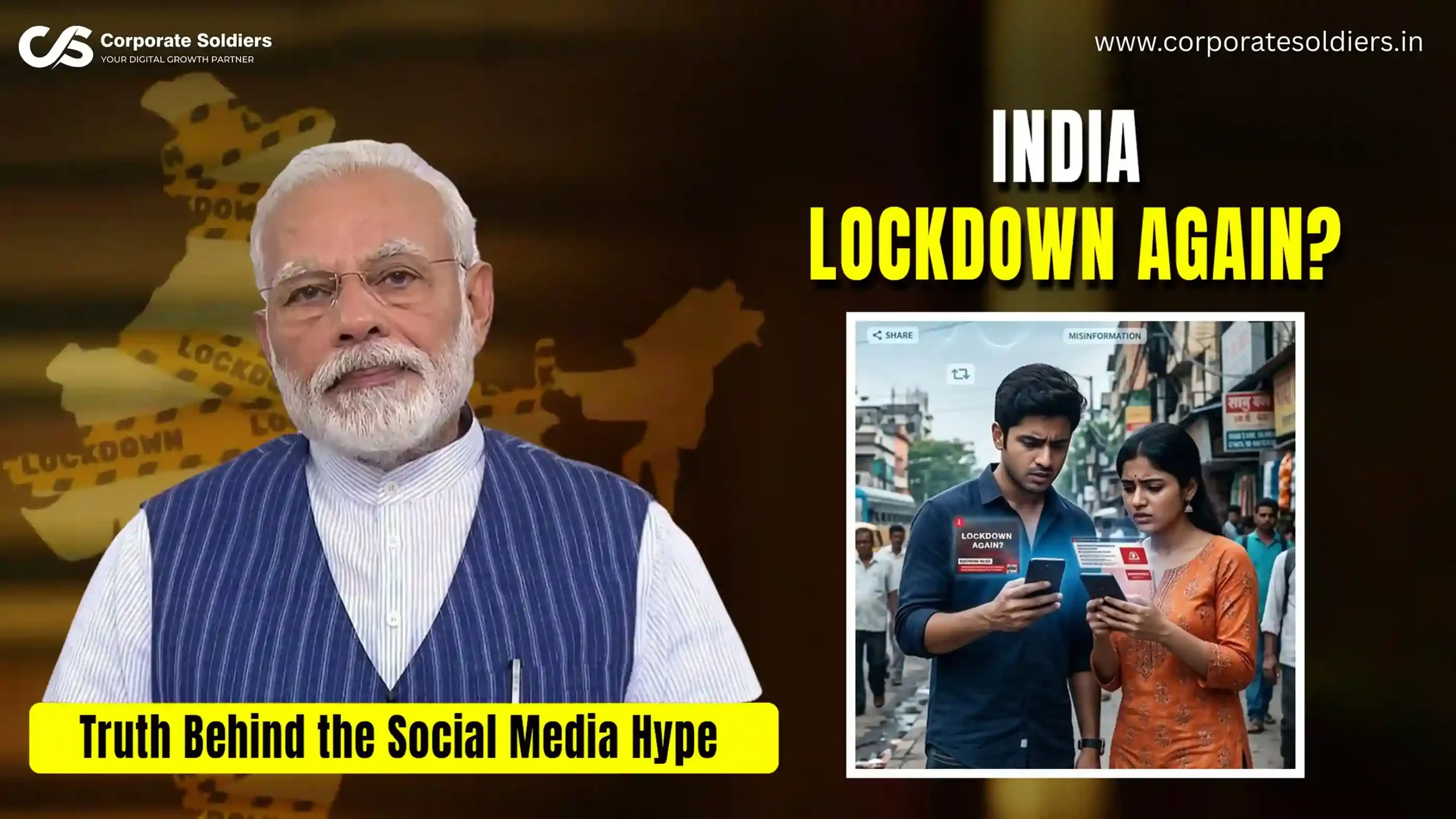 India Lockdown Again Truth Behind the Social Media Hype