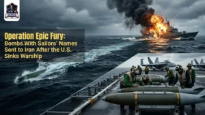 Operation Epic Fury Bombs With Sailors Names Sent to Iran After the US Sinks Warship_11zon