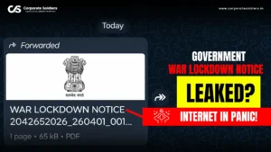 Government War Lockdown Notice LEAKED Internet in Panic!