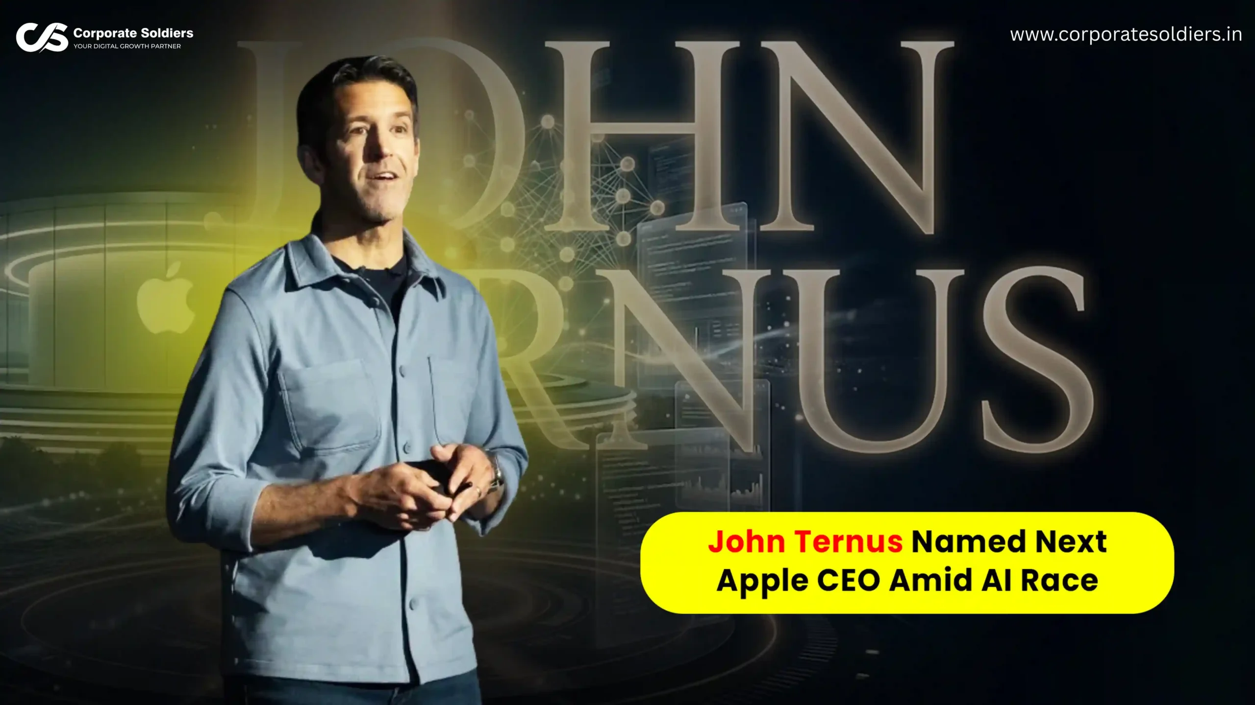 John Ternus Named Next Apple CEO Amid AI Race