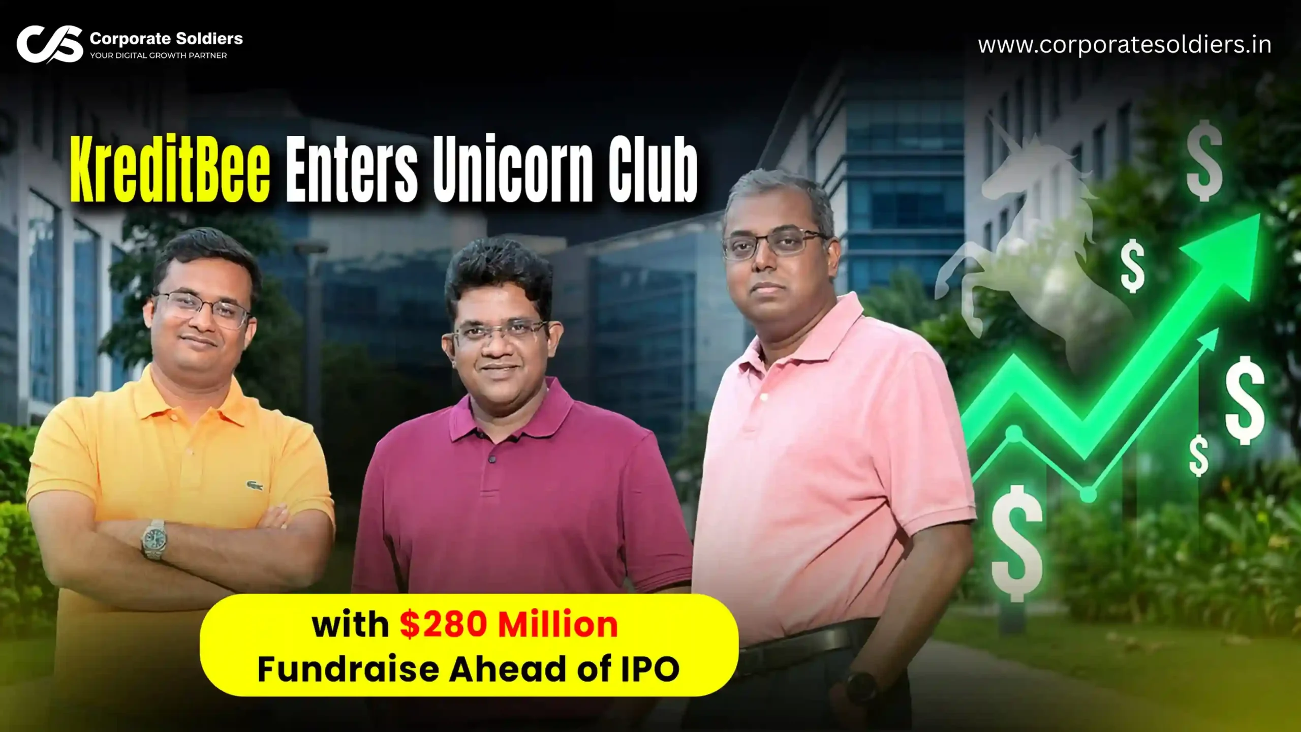 KreditBee Enters Unicorn Club with $280 Million Fundraise Ahead of IPO