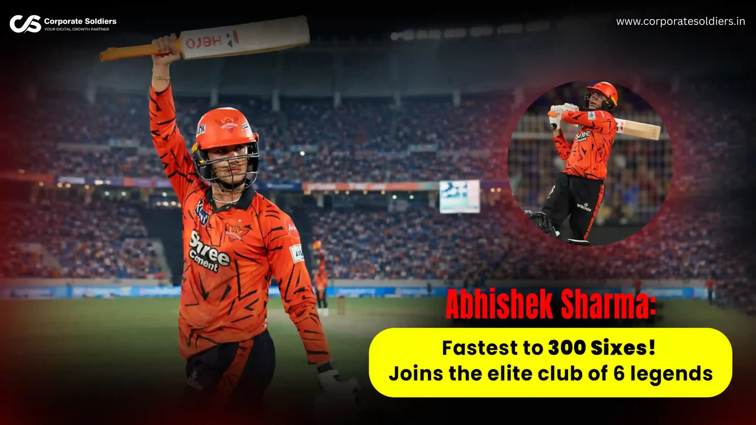 Abhishek Sharma Fastest to 300 Sixes Joins the elite club of 6 legends
