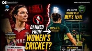 Danielle McGahey Ribeiro’s Transition to Men’s Cricket Highlights Global Gender Eligibility Debate