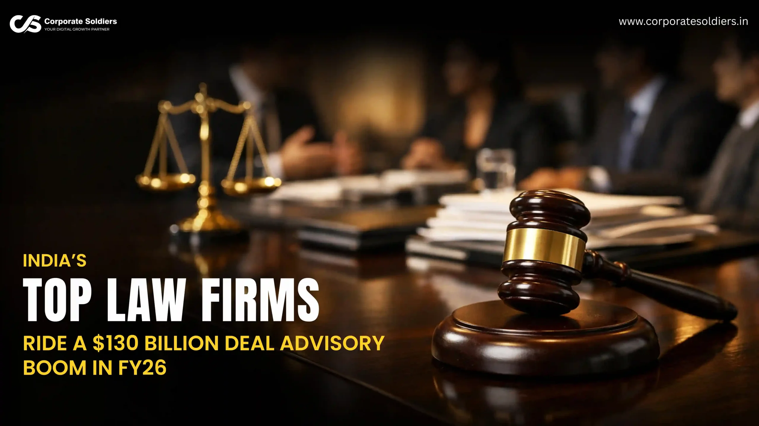 Indias Top Law Firms Ride a 130 Billion Deal Advisory Boom in FY26_11zon