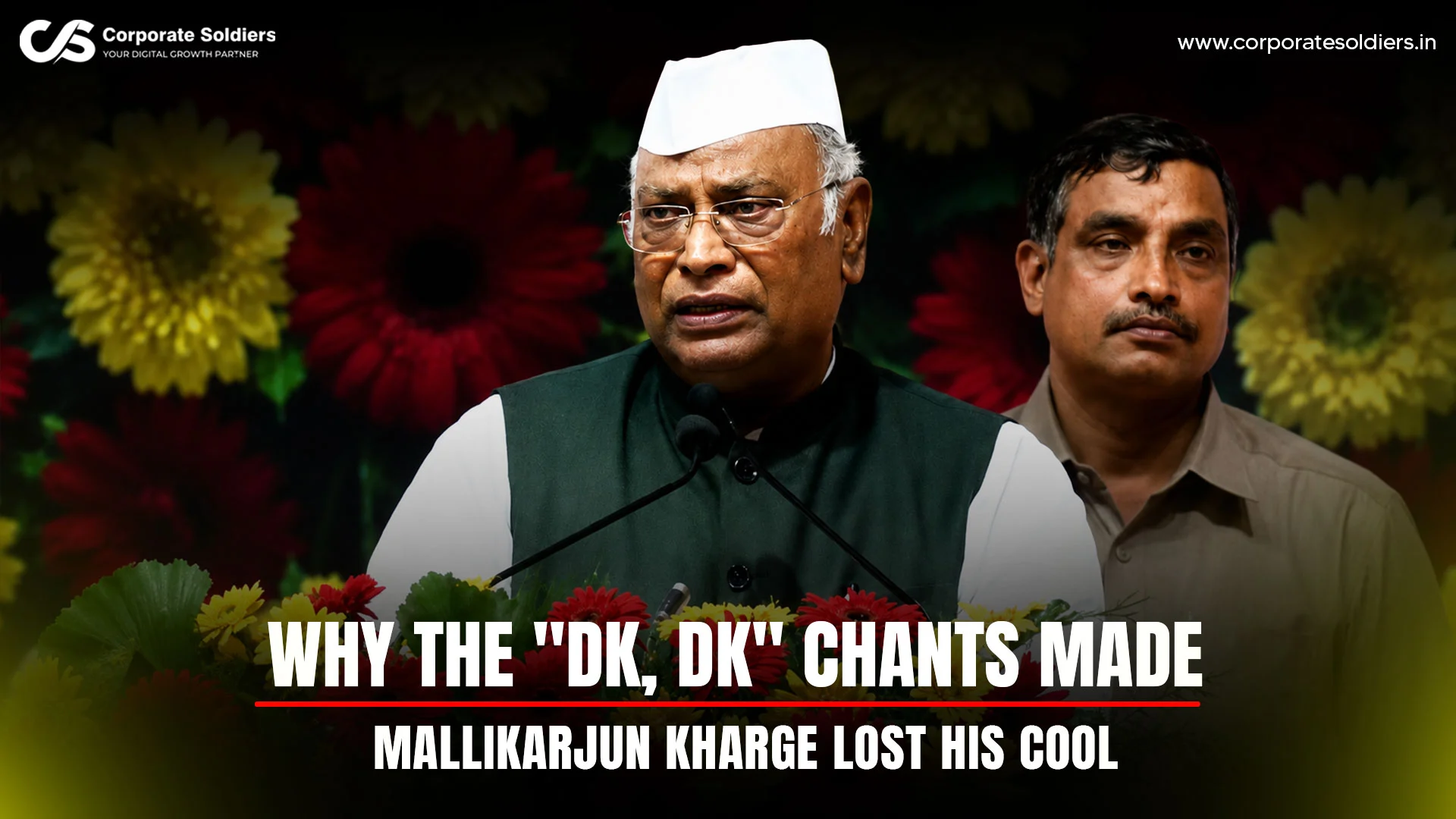 Why the DK, DK Chants Made Mallikarjun Kharge Lose His Cool