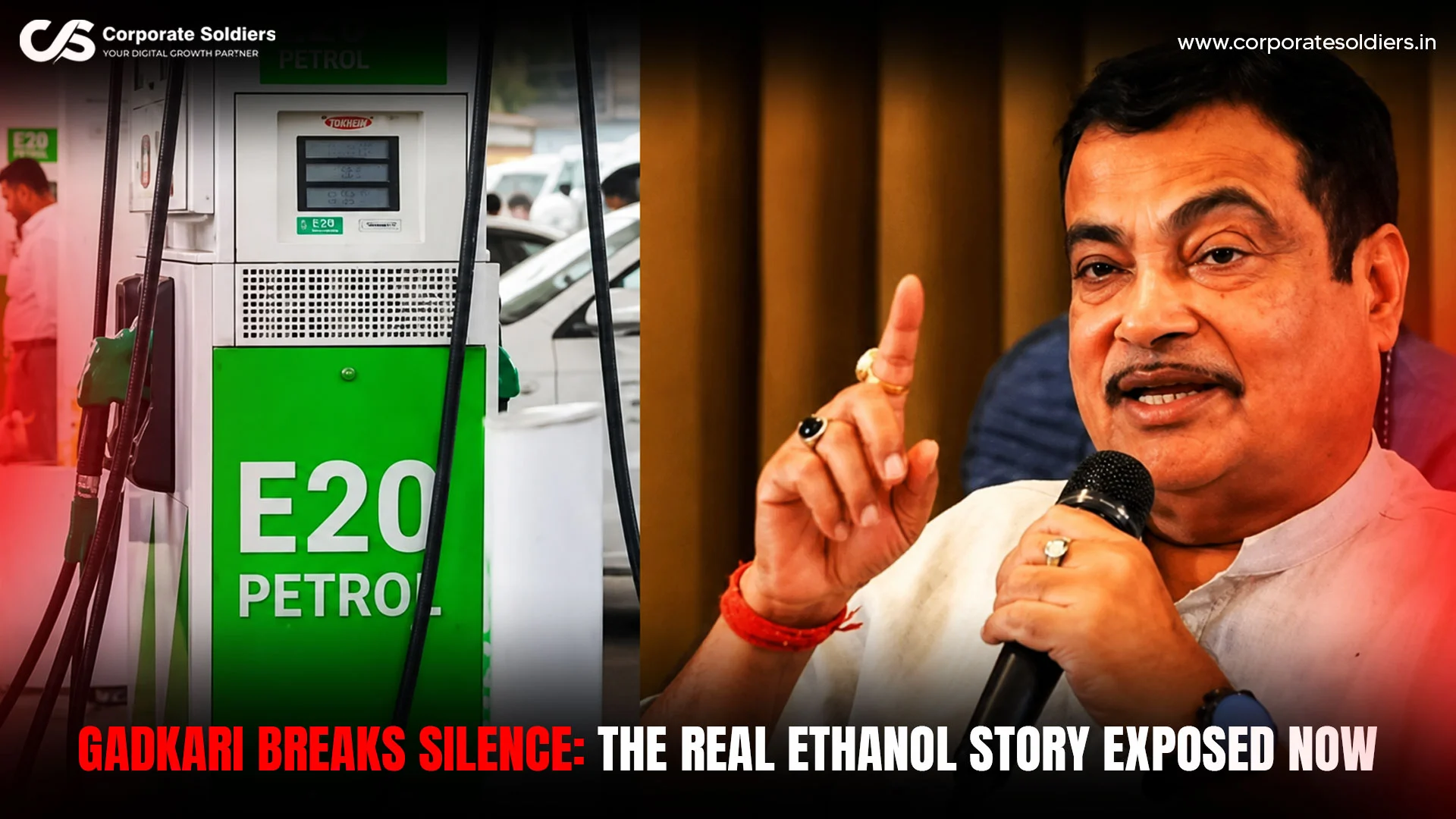 Gadkari Breaks Silence The Real Ethanol Story Exposed Now