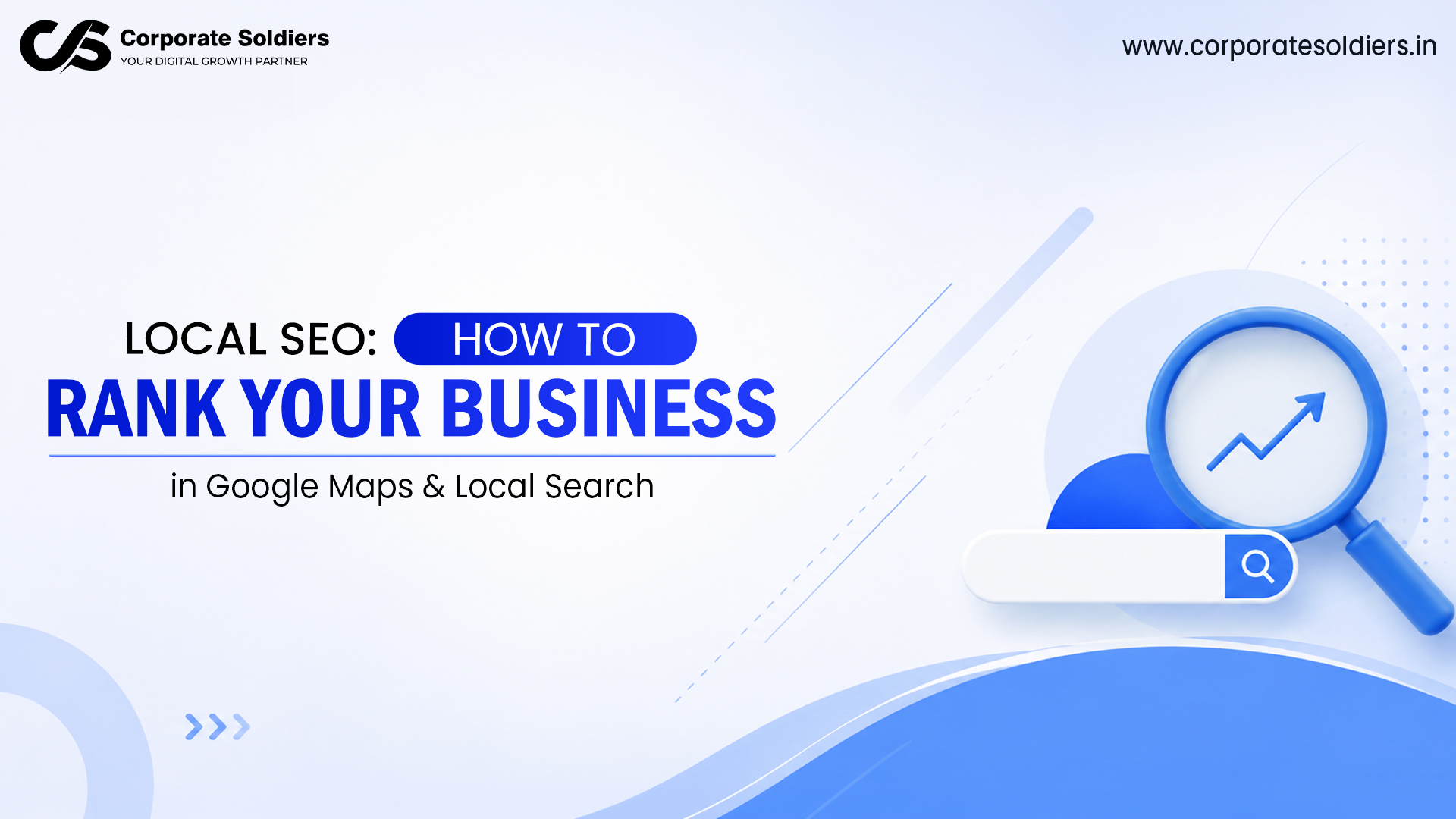 Local SEO strategy showing Google Maps ranking, Google Business Profile optimization, customer reviews, local citations, and location-based search visibility.