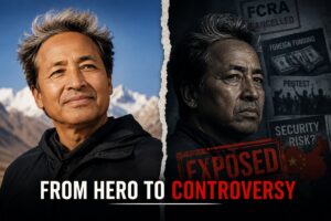 The Case Against Sonam Wangchuk highlighting SECMOL FCRA controversy and Ladakh activism