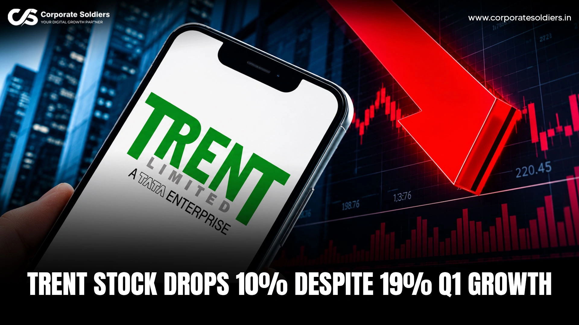 Trent's Q1 FY27 Update Why 19% Revenue Growth Triggered a 10% Stock Crash
