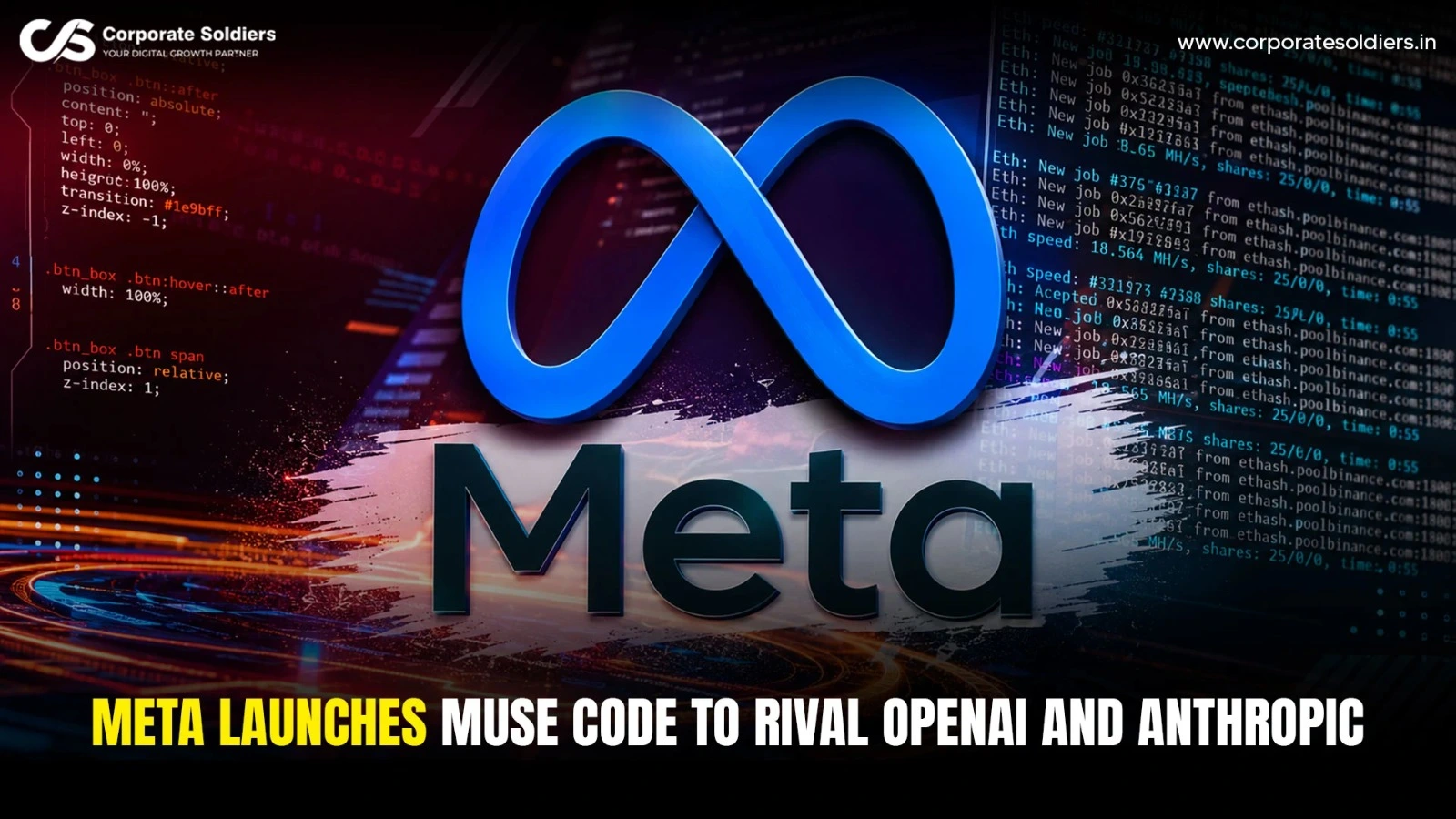 Meta launches Muse Code AI model to compete with OpenAI and Anthropic