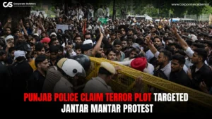 Punjab Police claim a terror plot targeted the Jantar Mantar protest in Delhi.