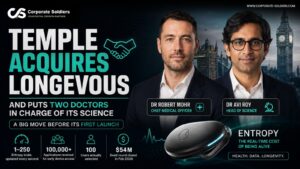 Temple acquires Longevous, and puts two doctors in charge of its science