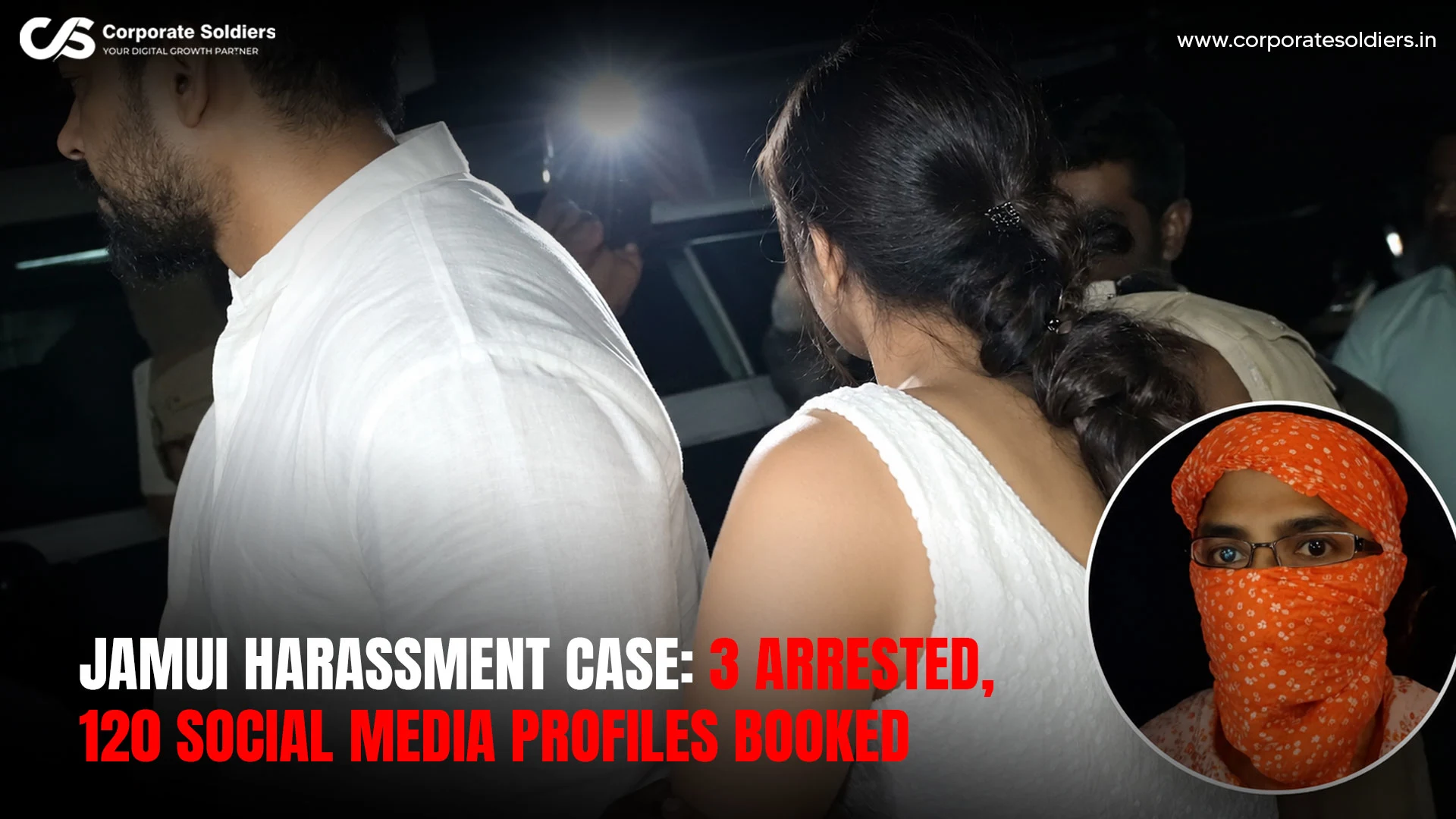 Jamui Harassment Case: 3 Arrested, 120 Social Media Profiles Booked