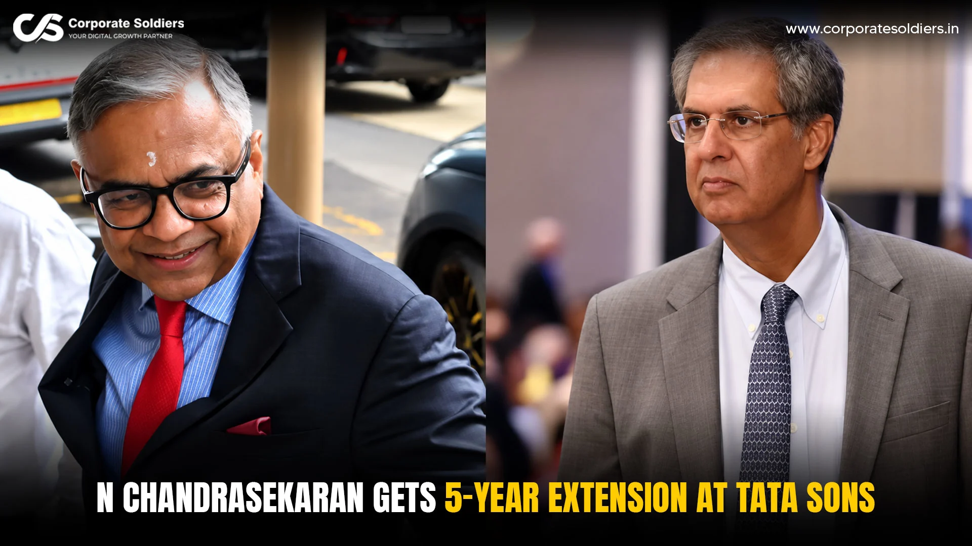N Chandrasekaran Gets 5-Year Extension at Tata Sons