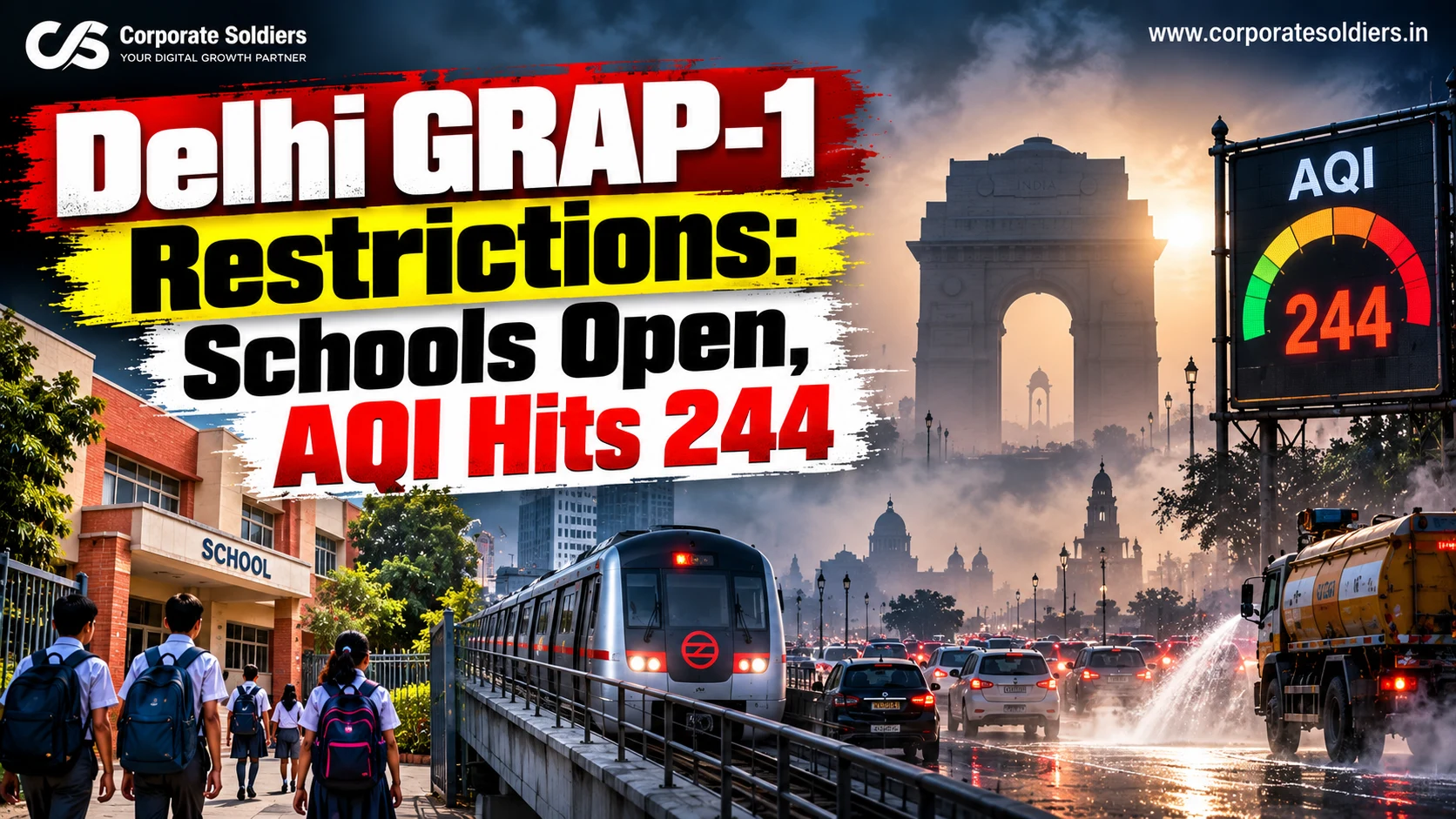 Delhi Smog_ GRAP-1 Restrictions