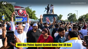 India Bloc protest against Gyanesh Kumar over SIR row
