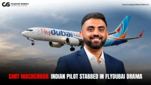 Smit Machchhar Indian pilot with Flydubai aircraft